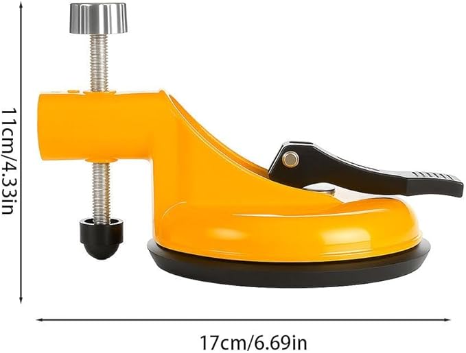 Adjustable Height Setter,Professional Countertop Leveling Tool with Heavy-Duty Suction Cups,Tile Countertop Installation Tools,Aluminum Alloy Wall Tile Leveler for Stone Slab Installation & Repair