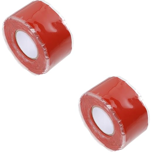 Ciieeo 2pcs Seal Tape Duct Tape for Leak Sealing High-Pressure Repair Flexible for Plumbing and Home Use