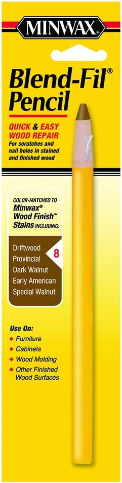 Minwax 110086666 No 8 Blend-Fil Wood Repair Stain Pencil, Driftwood