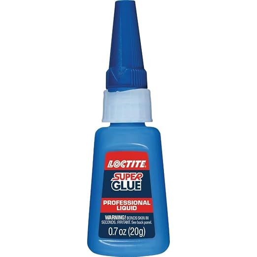 Loctite Super Glue Professional Liquid, 20 Gram Bottle, 1 Pack - Clear Superglue for Plastic, Wood, Metal, Crafts, & Repair, Instant Glue Adhesive, Quick Dry