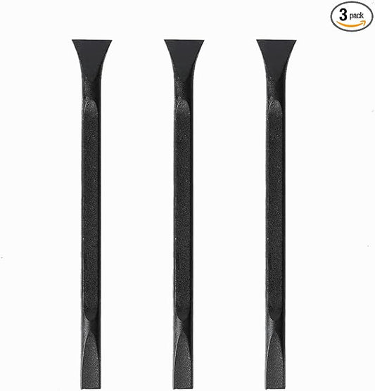 Tpyx Scraper Small Plastic Scraper Tool, Multi-Purpose Scraper Non-Scratch Cleaning Tool, Used in Narrow Spaces and Gaps, Perfect for Removing Oil stains, Labels, Food, Dirt, Paint, Etc. (3pcs)