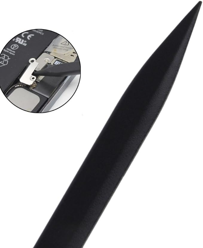 10 Pieces Universal Black Stick Spudger Opening Pry Tool Kit for iPhone Mobile Phone iPad Tablets MacBook Laptop PC Repair