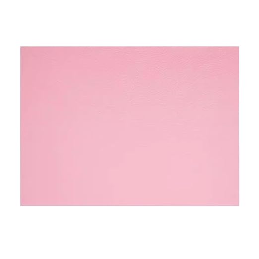 Self Adhesive Leather Fabric for Repair, Leather Rip Repair Kit Vinyl Repair Tape, Upholstery Leather Patches for Furniture Couch Chairs Car Seat(Pink)