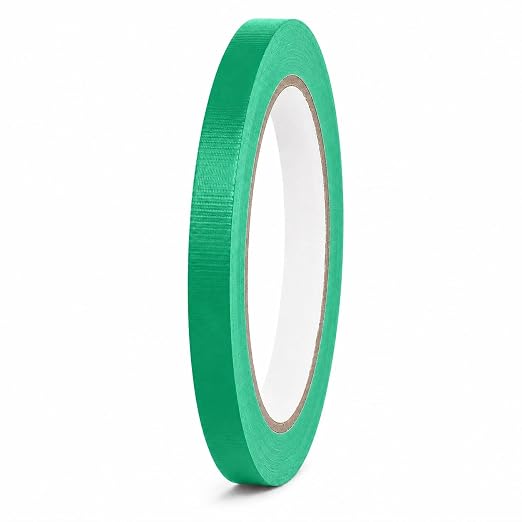 GGR Supplies CDT-36 Industrial/Professional Grade Duct Tape. Multi-Purpose 11 MIL Waterproof and UV Resistant DIY and Repair. 30 Yards. (Green, 1/2 Inch)