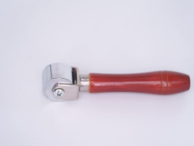 Leathercraft Rollers Leather Gluing Roller Creasing Wheels 2 Sizes Pack and Glue Spreader
