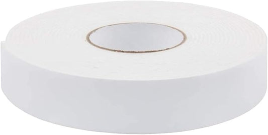 ToLanbbt Double Sided Foam Tape 2.36In x 33FT, Mounting Tape Heavy Duty, Strong Adhesive Weatherproof Seal Strips for DIY Craft Picture Poster, Car & Gap Filling Mountings, Home Office Decor (White)