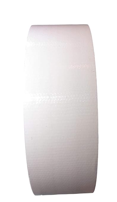 GGR Supplies T.R.U. CDT-36 Industrial Grade Duct Tape. Waterproof and UV Resistant. Multiple Colors Available. 60 Yards. (White, 2.5 in.)