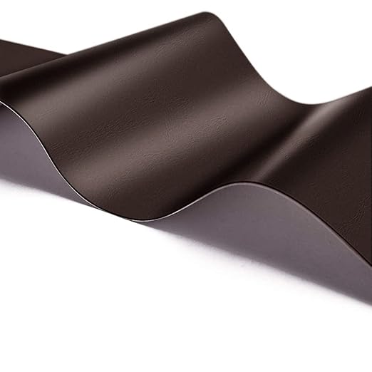 Leather Repair Patch Tape Dark Brown 3 x 60 inch Self Adhesive Leather Repair Tape for Furniture, Car Seats, Couch, Sofa, Office Chair, Vinyl Repair Kit