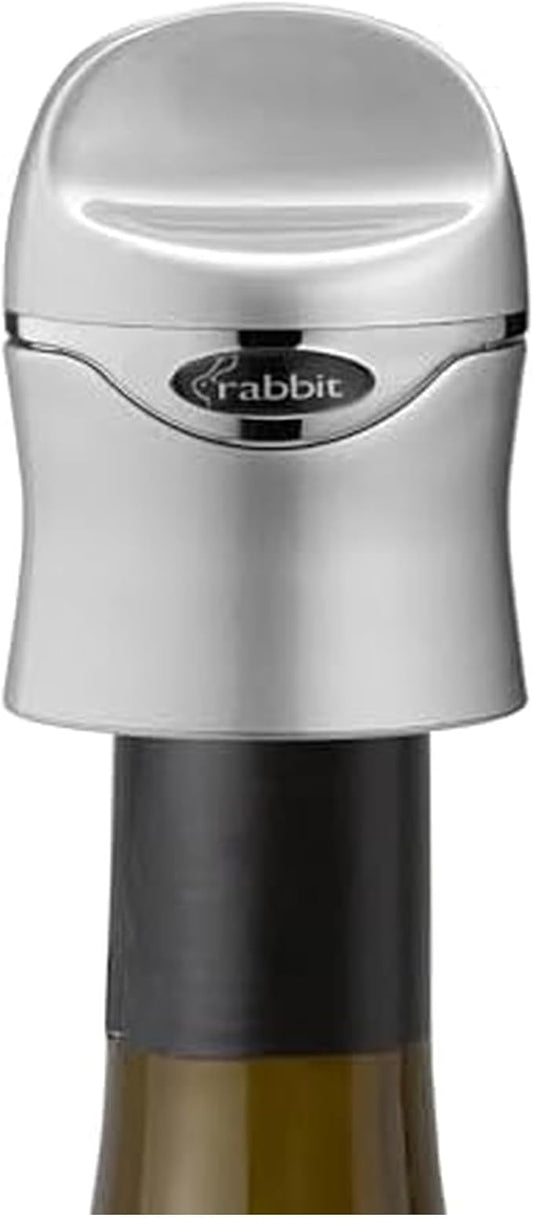 Rabbit Champagne and Wine Sealer, Champagne Preserver, Air-Tight Seal