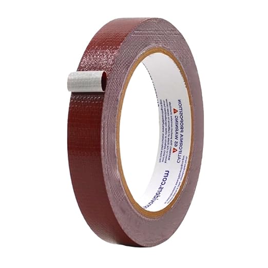 MAT Duct Tape Burgundy Industrial Grade, 3/4 inch x 60 ft. Waterproof, UV Resistant for Crafts, Home Improvement, Repairs, & Projects