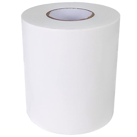 Heavy Duty Duct Tape, 8 Inch x 65 Feet Multi-Purpose Tape Super Strong Waterproof Duct Tape for Crafts & Home Improvement, White