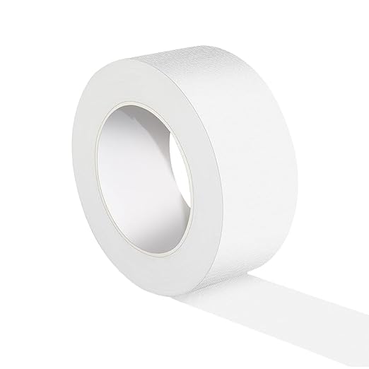 Multi-Purpose Duct Tape 2 Inch x 33 Yards, Heavy Duty, Waterproof, Great for Repairs, Packaging, Arts Crafts and DIY Projects (White)