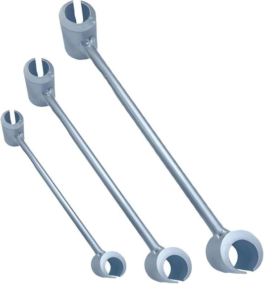Hinges Gap Adjusting Wrench 2025 Upgrade Adjustable Door Hinge Repair Spanner Steel Double-Head Hinge Adjuster Tool Portable Heavy-Duty Door Hinge Repair Tool for Easy Door Fixes (Small: 8.5-17.5mm)