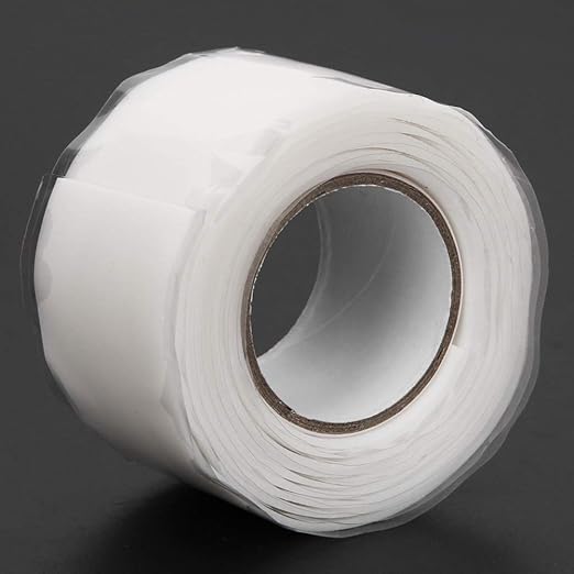 Tape, Pipe Repairing Supplies, Home Pipe & Pipeline Repairing Solution with Strong Stickiness for Quick Sealing, Suitable for PVC, PPR, Metal, Iron Casting, Hard Pl (White)
