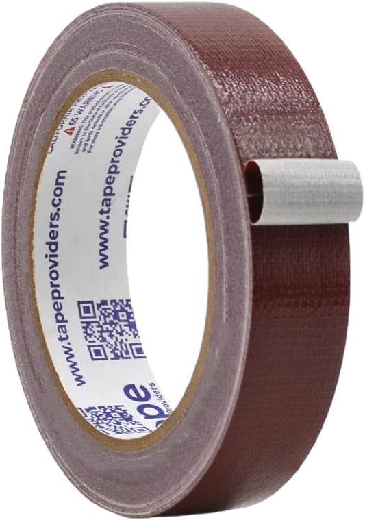 WOD DTC10 Advanced Strength Industrial Grade Burgundy Duct Tape, 1 inch x 60 ft. Waterproof, UV Resistant For Crafts & Home Improvement