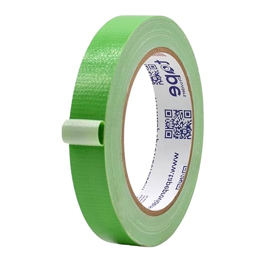 MAT Duct Tape Light Green Industrial Grade, 3/4 inch x 60 ft. Waterproof, UV Resistant for Crafts, Home Improvement, Repairs, & Projects