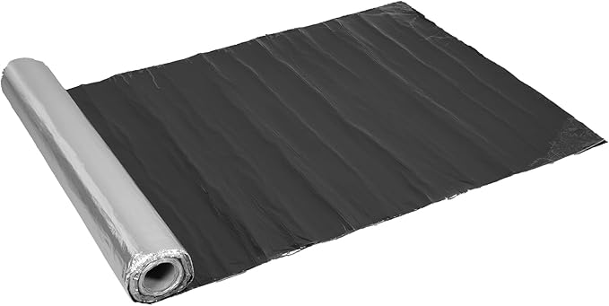 Waterproofing Membrane 39.6in x 196.9in Self-Adhesive Roofing Felt, Bitumen Waterproof Repair Tape Roof Underlayment Protector Roll Patch Seal Tape Roof Cladding for Roof Leak (3.3x16.4ft)