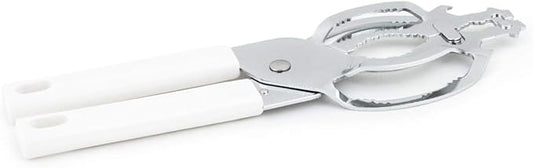 Farm to Table Jar and Bottle Vise/Opener, White, 0.5 x 3.25 x 9 inches