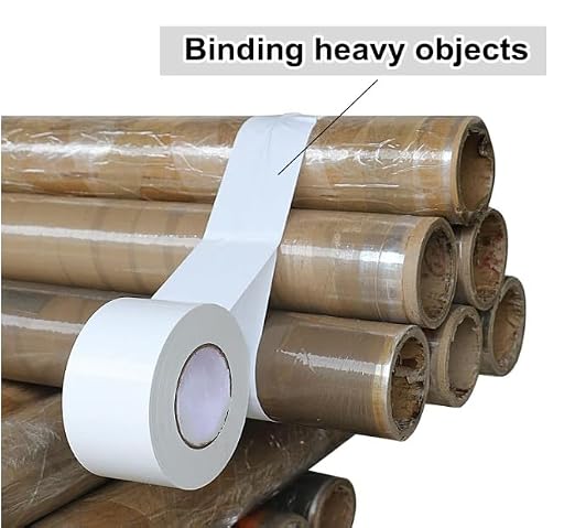 Waterproof repair tape suitable for fabric, Awning, Camper roof, Abdomen, Waterproof fabric,Tent,Sailboat and boat cover outdoor repair patches,Heavy-duty,UV resistant, Multi-purpose(White)
