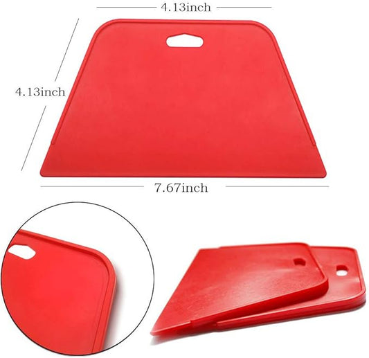 tiptopcarbon Wallpaper Tool Kit with Felt Squeegee Seam Roller for Wallpaper Contact Paper Adhesive Vinyl