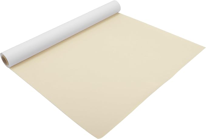Self Adhesive Leather Repair Patch Strong Stickiness 60"x16" Leather Repair Tape PU Leather Beige White 1 Pcs