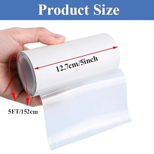 EVKILKJS Waterproof Repair Tape Thickened 0.3mm Reinforcement Bounce House Patch Repair Kit Weatherproof & Waterproof Fast Adhesion on Multiple Surfaces