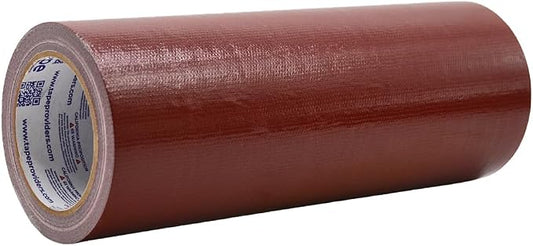 WOD DTC10 Advanced Strength Industrial Grade Burgundy Duct Tape, 12 inch x 60 ft. Waterproof, UV Resistant For Crafts & Home Improvement