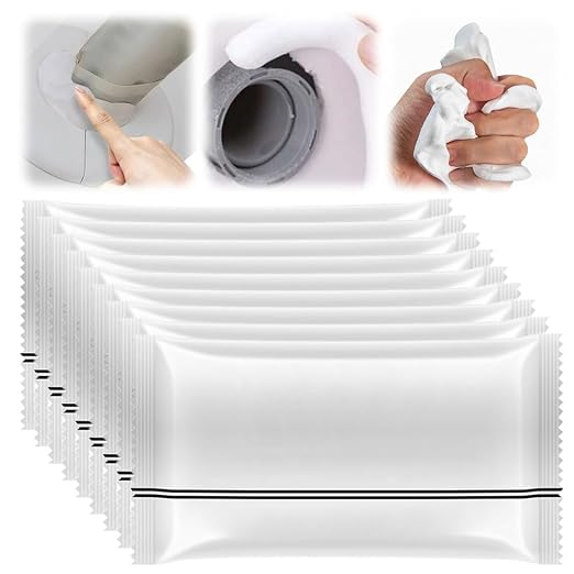 Upgrade Waterproof Sealant Mastic,Quick Mending Mud for Drain Connection,Waterproof Repair Sealing Clay Sealant Drain Connection Wall Air Conditioning Hole (9PC)