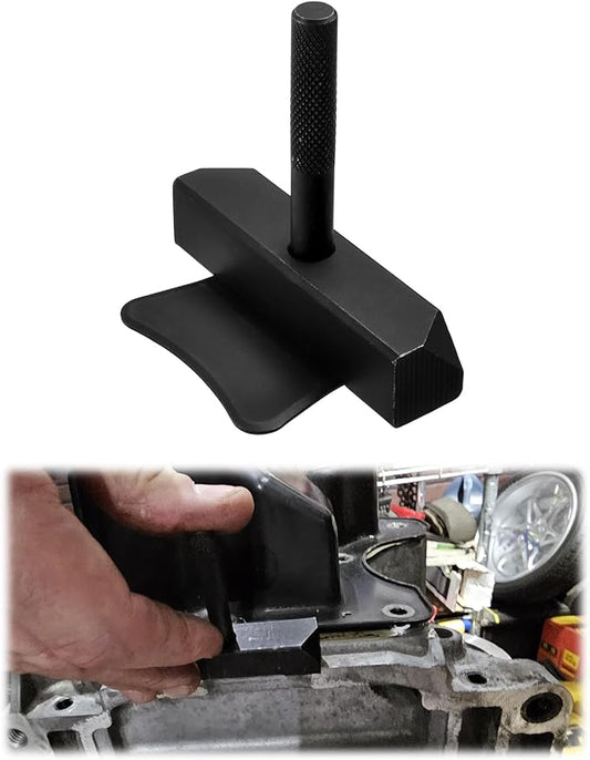 Oil Pan Separator Tool, Gasket Remover for Engine & Transmission Oil Pans, Hammer-Driven RTV Sealant Cutter, Detachable Design, Fits Most Cars, SUVs & Trucks