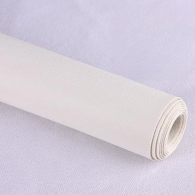 Leather Repair Patch Tape Kit,Self Adhesive Leather Repair Kit for Furniture,Vinyl Repair Kit for Couch,Sofa,Car Seats,Office Chair Luggage (Beige,19.69"×53.94")