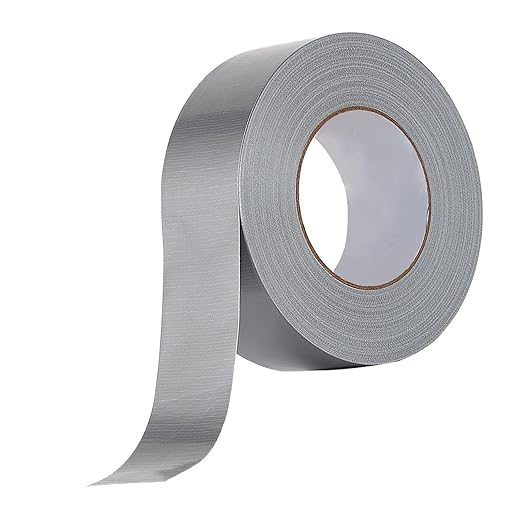 32.8 Feet (60mm) Waterproof Thick Silver Fabric Tape for Sealing and Repairing Pipes