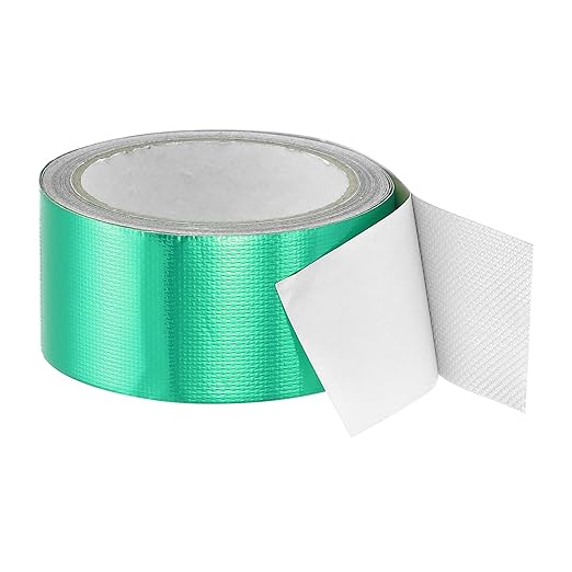 PATIKIL Awning Repair Tape 2" x 26ft Waterproof Canvas Tape High Adhesive Tear Repair Patch Kit for PVC Tarpaulin Tent Awning Fabric RV Sail Boat Cover, Green