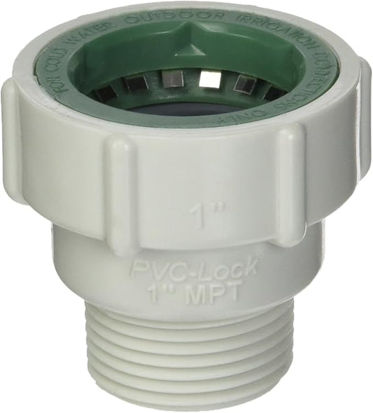 Orbit 35678 1" PVC-Lock x 1" MPT Adapter