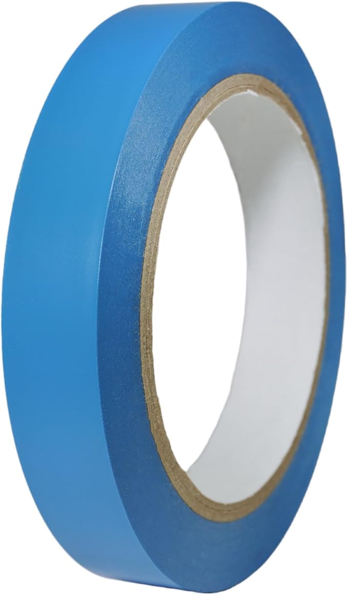 GGR Supplies T.R.U. CVT-536 Light Blue Vinyl Pinstriping Dance Floor Tape: 3/4 in. Wide x 36 yds. Several Colors