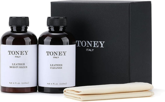 Leather Cleaner & Conditioner Kit,Leather Cleaner,Leather Conditioner,Leather Purse Cleaner & Conditioner Kit,Car Interior Care,Restore Couches,Car Seats & Interior, Jackets, Shoes,Bags for Any Color