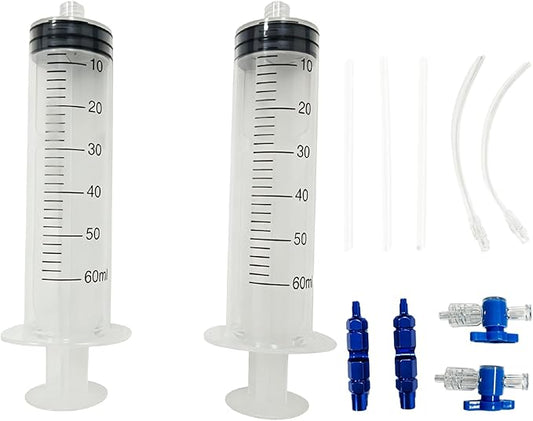 2PCS Tubeless Sealant Injector, 150ml Tire Sealant Injector for Tubeless, and a Valve Core Remover Tool