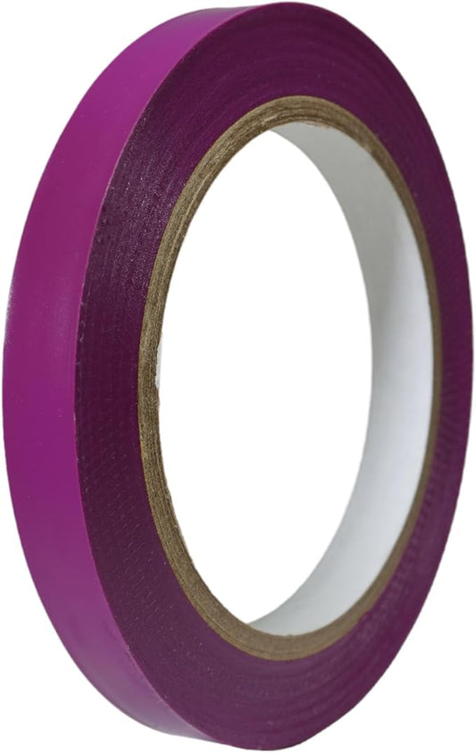 GGR Supplies T.R.U. CVT-536 Purple Vinyl Pinstriping Dance Floor Tape: 1/2 in. Wide x 36 yds. Several Colors
