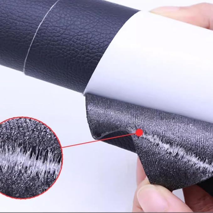 20 X 197 Inches Leather Repair Kit for Furniture, Waterproof Leather Tape Patch Couch Covers Car Seat Repair Self Adhesive Leather Repair Kit (Navy Blue)