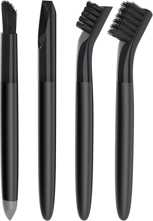 MR.SIGA Grout Cleaner Brush Set - Detail Cleaning Brush Set for Tile, Sink, Drain, Grout and Edge, Crevice Cleaning