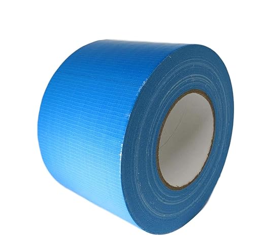 GGR Supplies T.R.U. CDT-36 Industrial Grade Duct Tape. Waterproof and UV Resistant. Multiple Colors Available. 60 Yards. (Sky Blue, 4 in.)