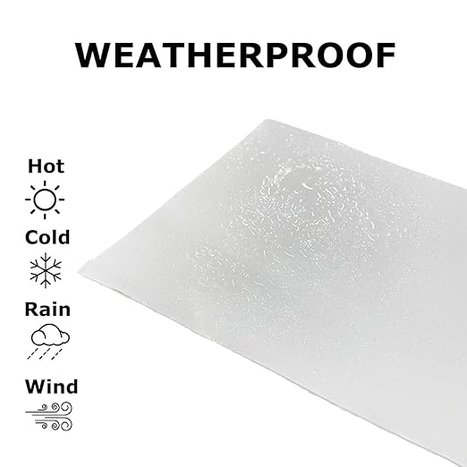 RV Roof Tape, 6" x 10' White, RV Sealant Tape for Camper Roof Repair, Trailer Roof Sealant, Stop Camper Roof Leaks, UV-Resistant - Eternabond Equivalent (6" x 10', White)
