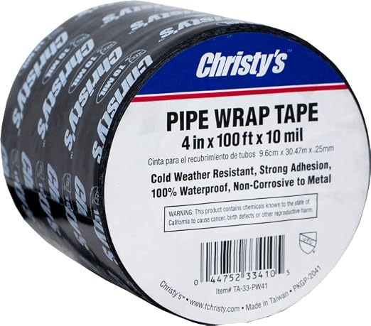 Christy's 10Mil Pipe Wrap Tape, 4" x 100'