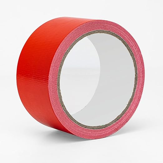 Reniteco Red Duct Tape- 2 inches x 10 Yards, Waterproof & All-Weather, No Residue, UV Resistant, Heavy Duty for Car, Home & Outdoor Repairs, 1 Roll