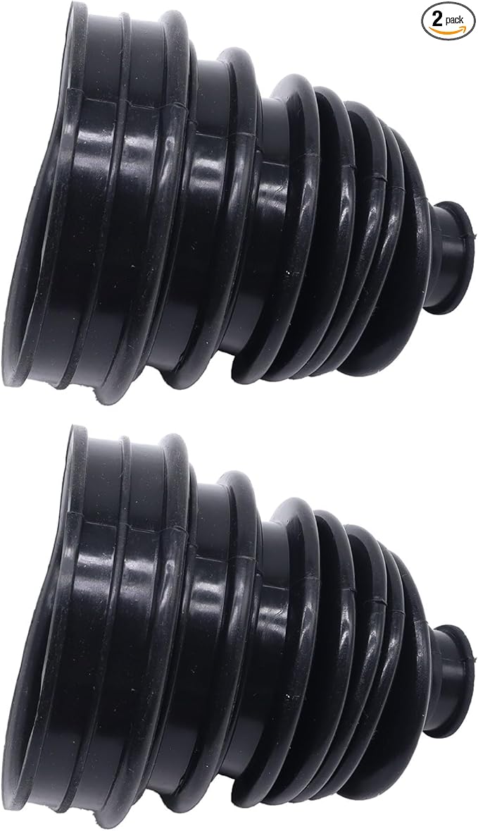 Universal Silicone CV Axle Boot Constant Flexible Velocity Joint Constant-velocity Dust Cover CV Boot Anti-aging Wear Resistance (2pcs)