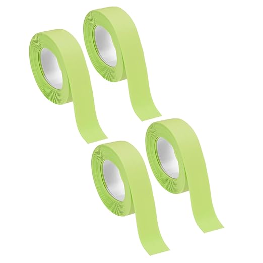 uxcell 4 Rolls Green Caulk Sealant Strip Waterproof Self Adhesive 0.87" x 10.5Ft Toilet Caulk Tape, Bathtub Caulk Sealing Strip for Kitchen Countertop, Sink, and Floor Edge Protector