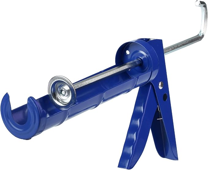 Bates- Caulking Silicone Gun, 10:1 Thrust Ratio, Hand Caulking Guns, No Drip
