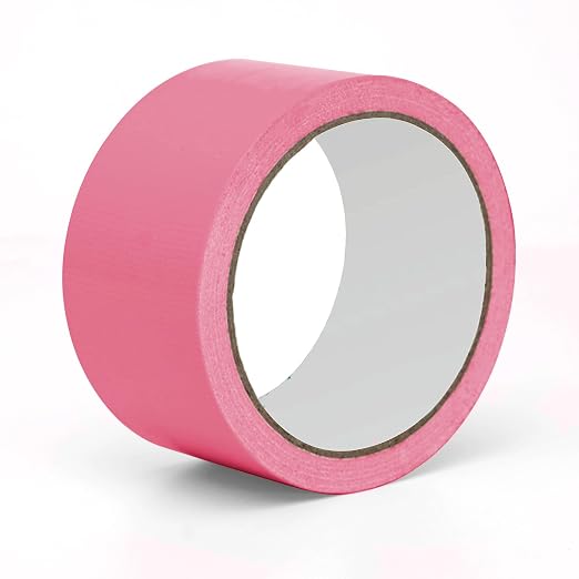 Reniteco Pink Duct Tape- 2 inches x 10 Yards, Waterproof & All-Weather, No Residue, UV Resistant, Heavy Duty for Car, Home & Outdoor Repairs, 1 Roll