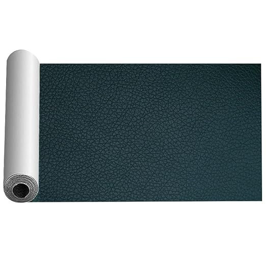 Emerald Green Leather Repair Tape Kit,7.9x59 in Repair Kit for Furniture,Car Seat, Couch,Upgraded Strong Self Adhesive Leather Patch for Sofas,Furnitures