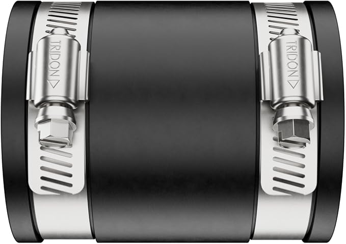 Fernco 1056-22 Flexible Pipe Coupling 2” CI/Plastic/Steel to 2” CI/Plastic/Steel