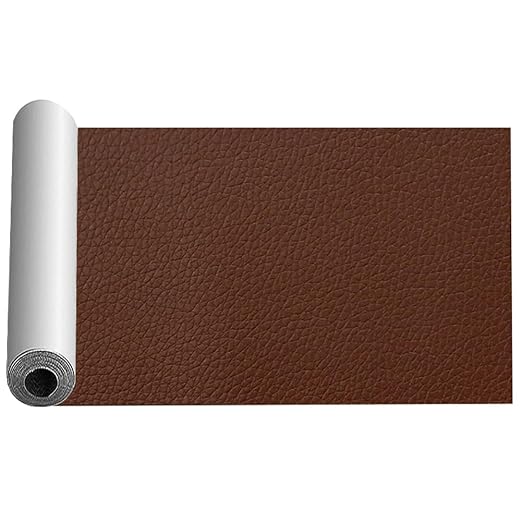 Light Brown Leather Repair Tape Kit,7.9x59 in Repair Kit for Furniture,Car Seat, Couch,Upgraded Strong Self Adhesive Leather Patch for Sofas,Furnitures